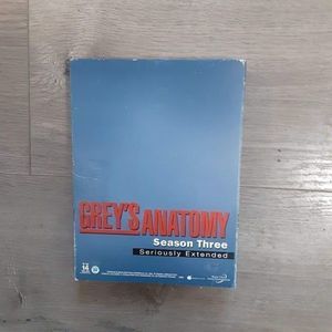 Greys Anatomy Season 3 Seriously Extended Edition DVD Set ABC TV Medical Drama